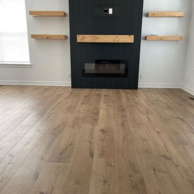 vinyl plank floors in Denver CO new build